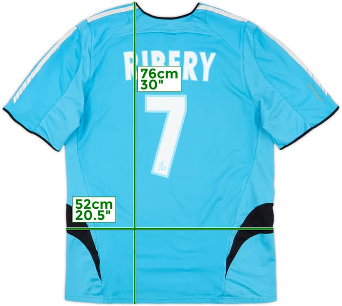2005-06 Olympique Marseille Away Shirt Ribery #7 - 5/10 - (L)