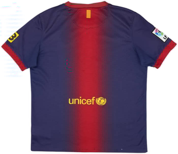2012-13 Barcelona Home Shirt - 6/10 - (XL.Boys)