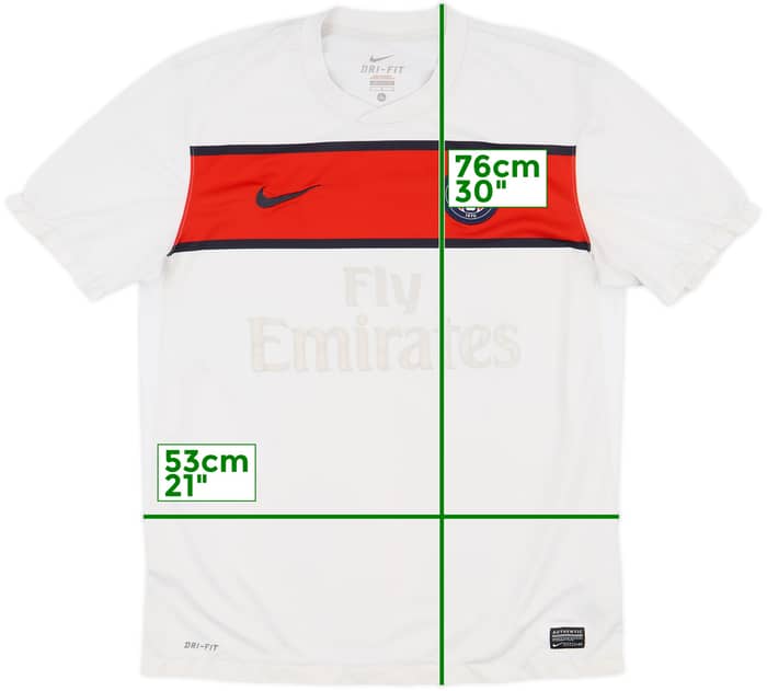 2011-12 Paris Saint-Germain Away Shirt - 4/10 - (L)