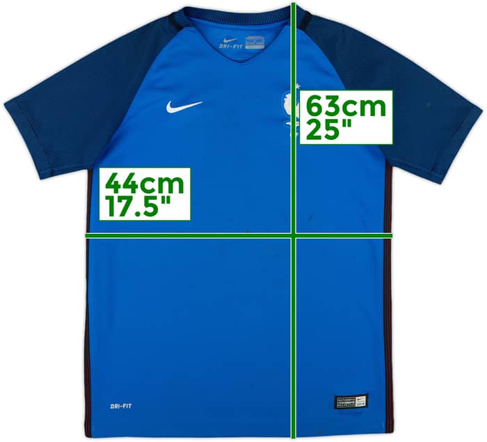 2016-17 France Home Shirt - 4/10 - (L.Boys)