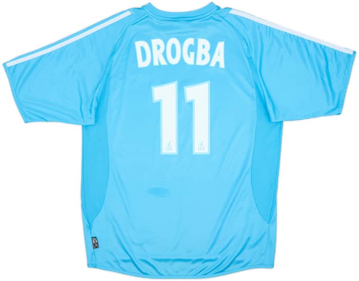 2003-04 Olympique Marseille Away Shirt Drogba #11 - 8/10 - (M)
