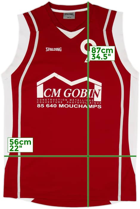 2000s Spalding #9 Template Jersey - 7/10 - (XL)