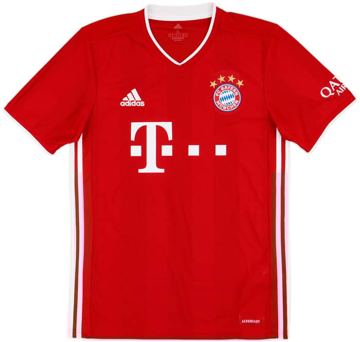2020-21 Bayern Munich Home Shirt Lewandowski #9 - 8/10 - (S)
