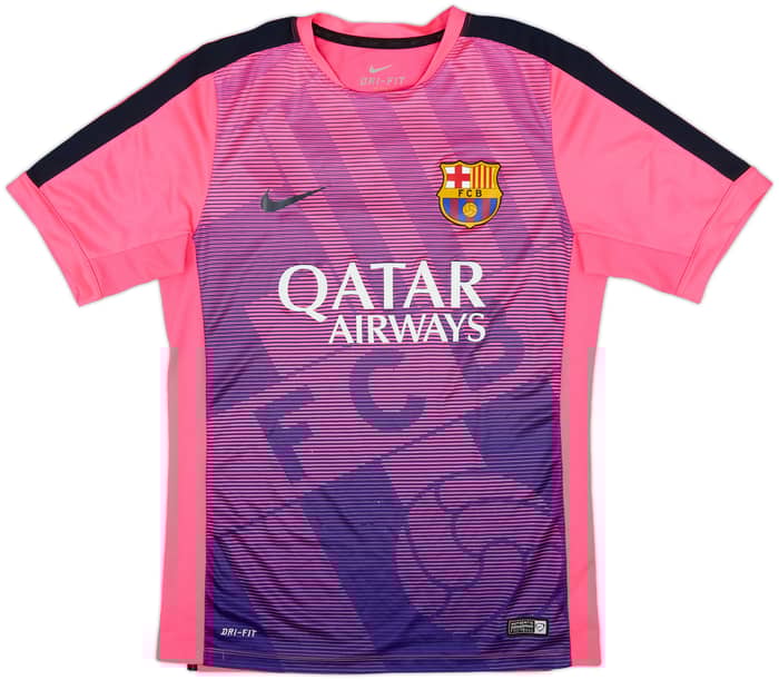 2015-16 Barcelona Nike Training Shirt - 8/10 - (M)