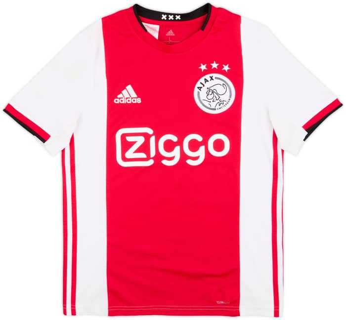 2019-20 Ajax Home Shirt De Jong #21 - 7/10 - (L.Boys)