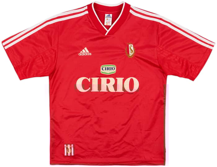 1999-00 Standard Liege Signed Home Shirt - 7/10 - (S)