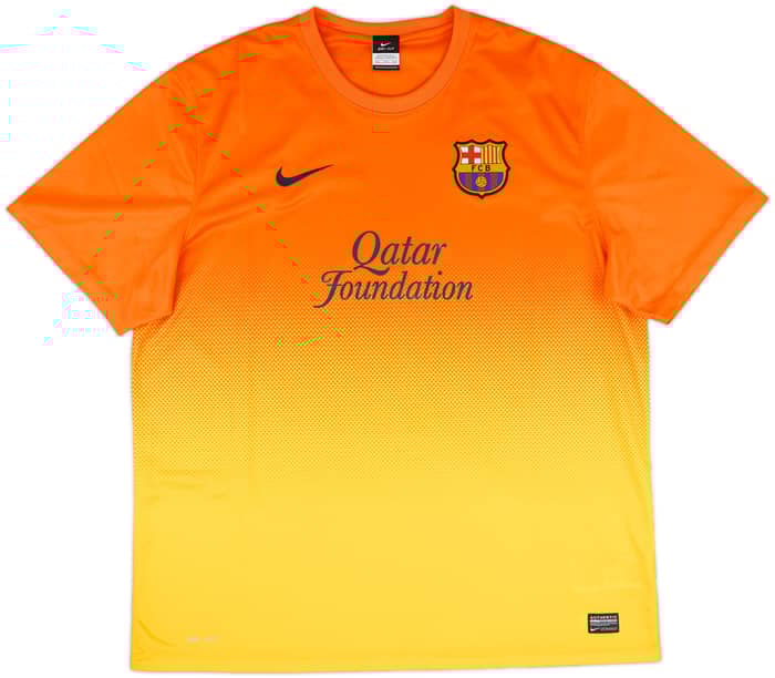 2012-13 Barcelona Basic Away Shirt Messi #10 - 10/10 - (XXL)