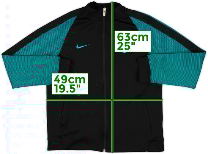 2016-17 Barcelona Nike Track Jacket - 6/10 - (XL.Boys)