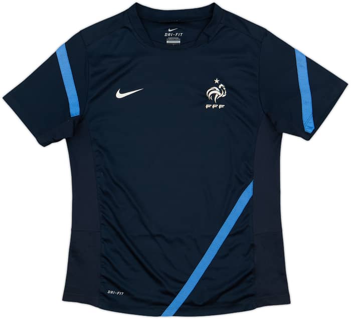 2012-13 France Nike Training Shirt - 9/10 - (L.Boys)