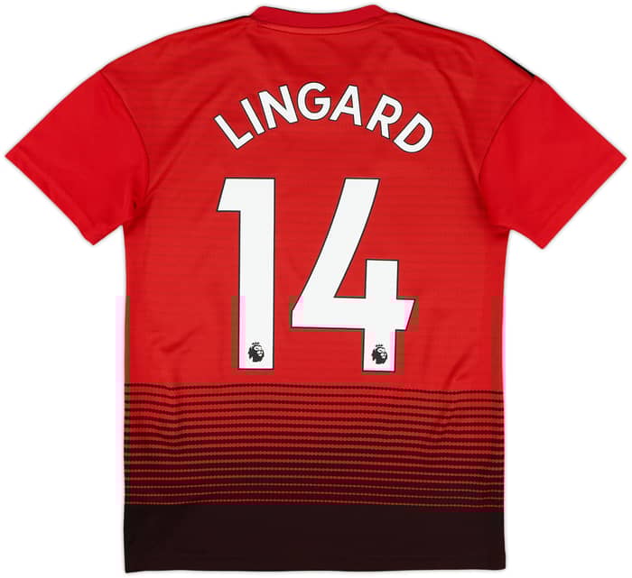 2018-19 Manchester United Home Shirt Lingard #14 - 6/10 - (XS)