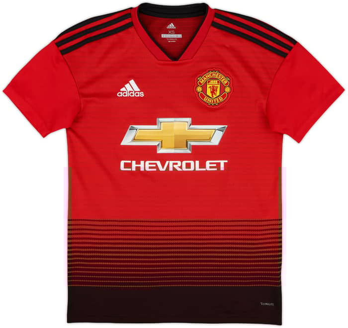 2018-19 Manchester United Home Shirt Lingard #14 - 6/10 - (XS)
