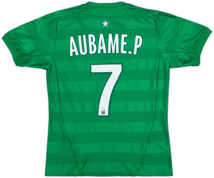2012-13 Saint Etienne Home Shirt Aubame.P #7 - 8/10 - (L.Boys)
