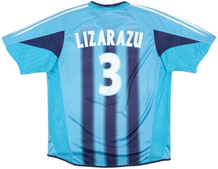 2004-05 Olympique Marseille Away Shirt Lizarazu #3 - 6/10 - (XL)