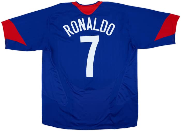 2005-06 Manchester United Away Shirt Ronaldo #7 - 7/10 - (XL)