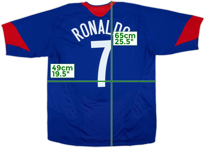 2005-06 Manchester United Away Shirt Ronaldo #7 - 7/10 - (XL)