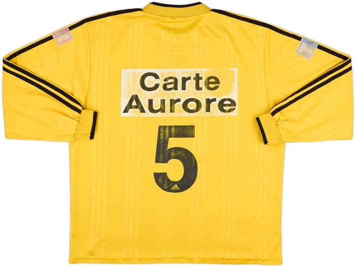 2000-01 Coupe de France L/S Shirt #5 - 5/10 - (XL)