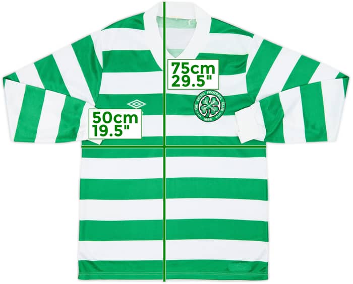 1979-82 Celtic Home L/S Shirt - 7/10 - (M)