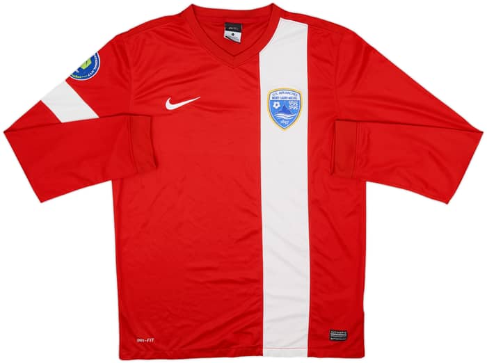 2013-14 U.S Avranches Away L/S Shirt #9 - 9/10 - (L)