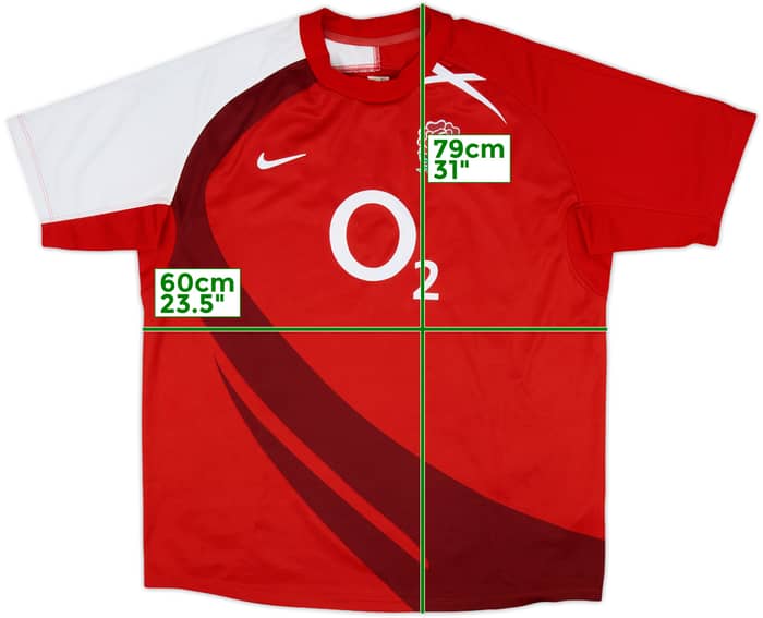 2007 England Rugby Away Shirt - 9/10 - (XL)