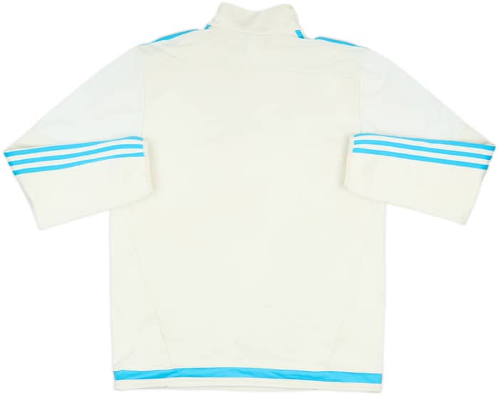 2015-16 Olympique Marseille adidas 1/4 Zip Sweat Top - 6/10 - (L)