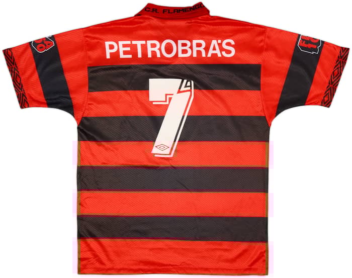 1993-94 Flamengo Home Shirt #7 - 9/10 - (M)