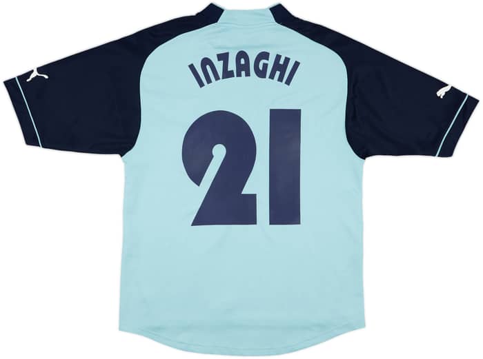 2002-03 Lazio Third Shirt Inzaghi #21 - 8/10 - (M)