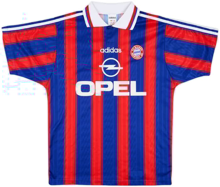1995-97 Bayern Munich Home Shirt Klinsmann #18 - 6/10 - (S)