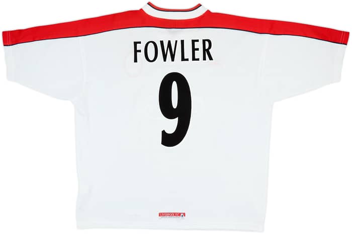1998-99 Liverpool Away Shirt Fowler #9 - 9/10 - (XL)