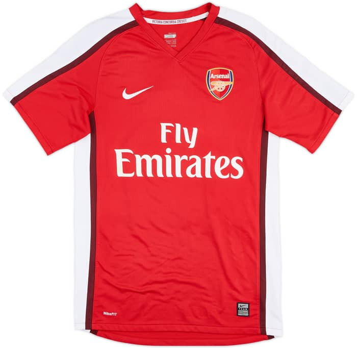 2008-10 Arsenal Home Shirt Fabregas #4 - 8/10 - (S)