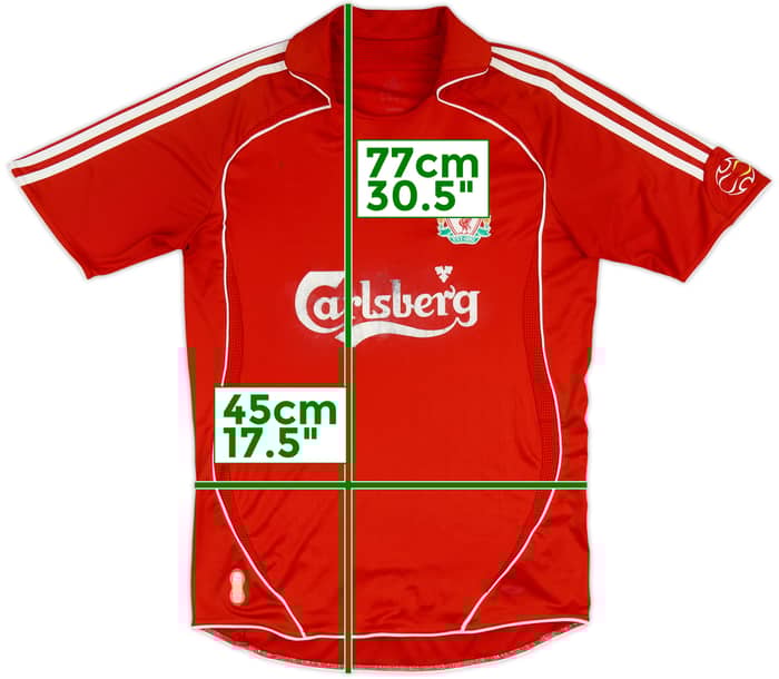 2006-08 Liverpool Home Shirt - 4/10 - (M)