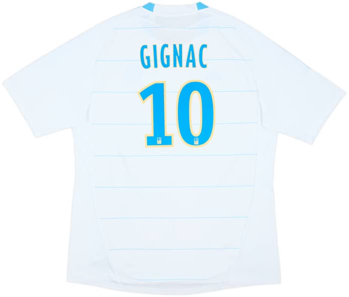 2010-11 Olympique Marseille Home Shirt Gignac #10 - 10/10 - (XXL)