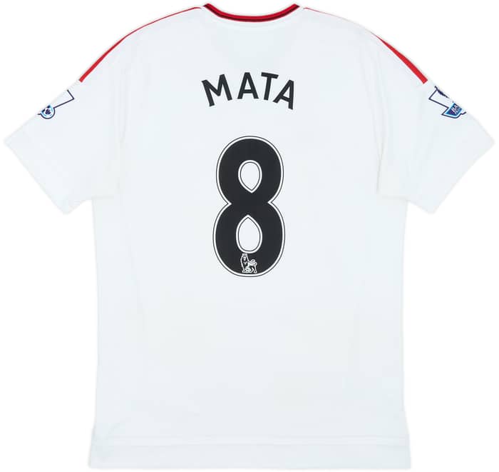 2015-16 Manchester United Away Shirt Mata #8 - 6/10 - (M)