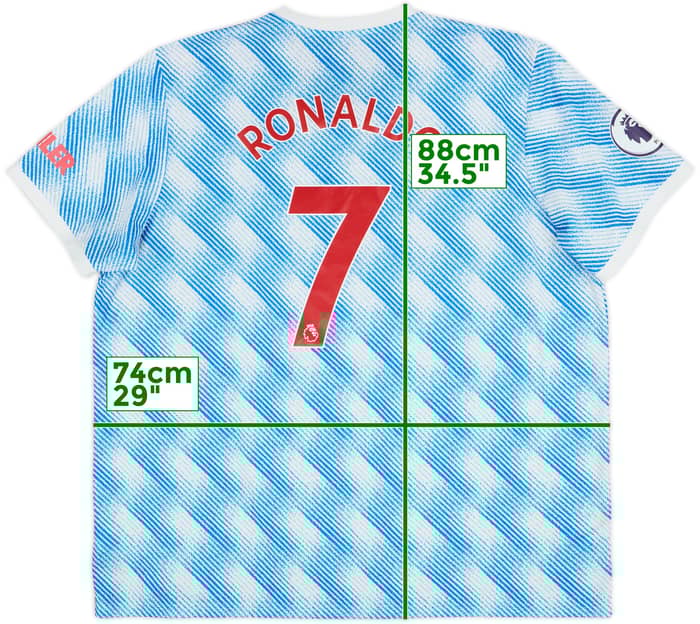 2021-22 Manchester United Away Shirt Ronaldo #7 - 9/10 - (3XL)