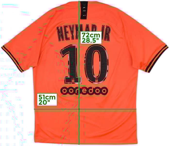 2019-20 Paris Saint-Germain Away Shirt Neymar Jr #10 - 7/10 - (L)
