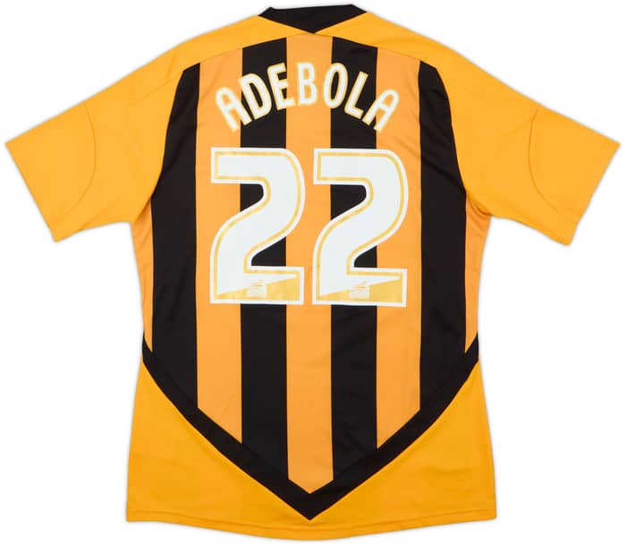 2011-12 Hull City Home Shirt Adebola #22 - 8/10 - (M)