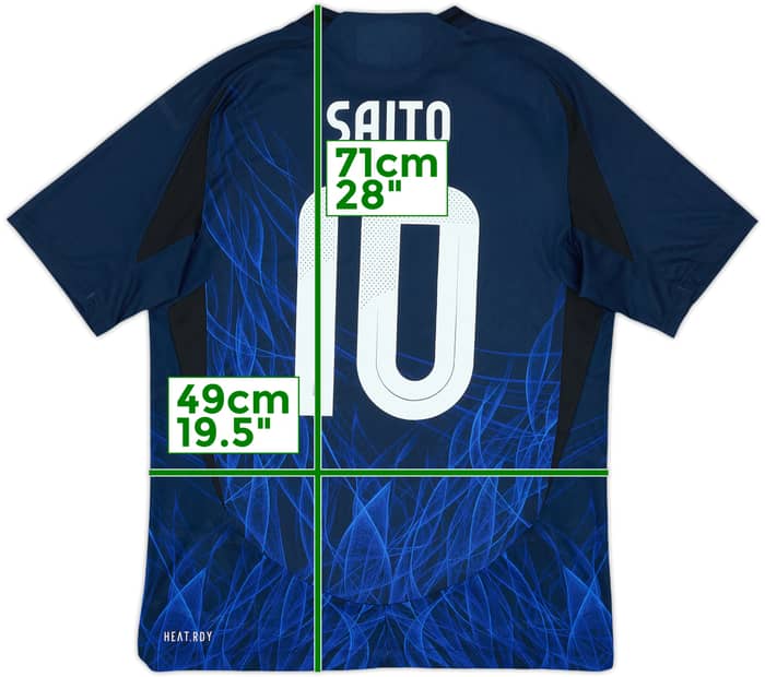 2024 Japan Olympics Authentic Home Shirt Saito #10 (XL)