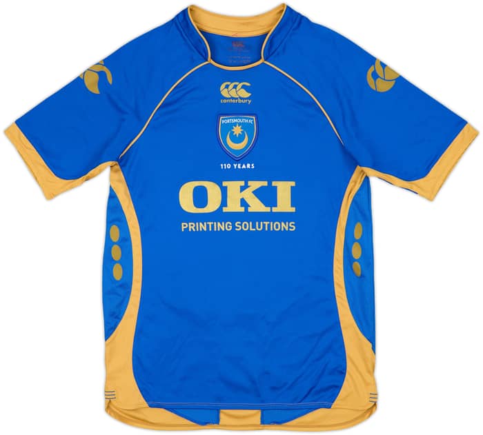 2008-09 Portsmouth Home Shirt Kanu #27 - 8/10 - (S)