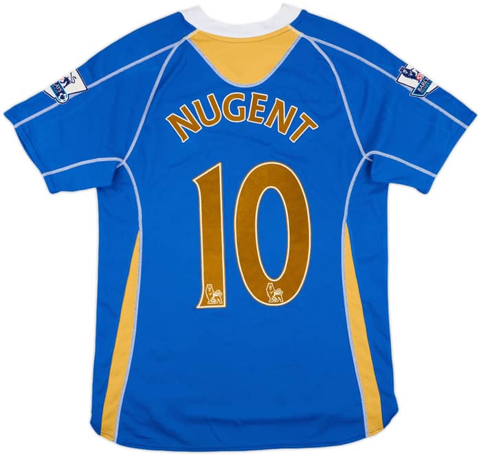 2007-08 Portsmouth Home Shirt Nugent #10 - 9/10 - (M)