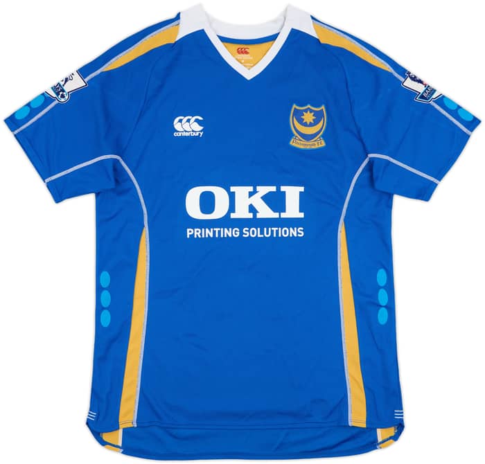 2007-08 Portsmouth Home Shirt Nugent #10 - 9/10 - (M)