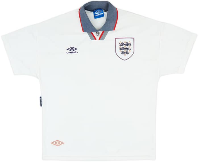1993-95 England Home Shirt - 6/10 - (L)