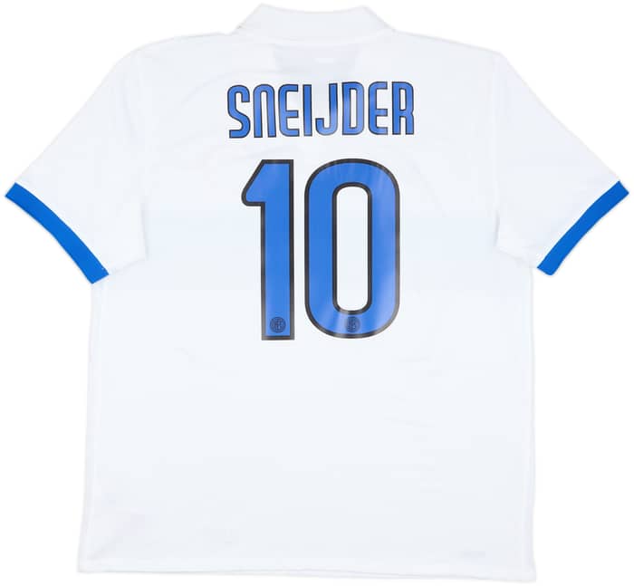 2009-10 Inter Milan Away Shirt Sneijder #10 - 8/10 - (XL)