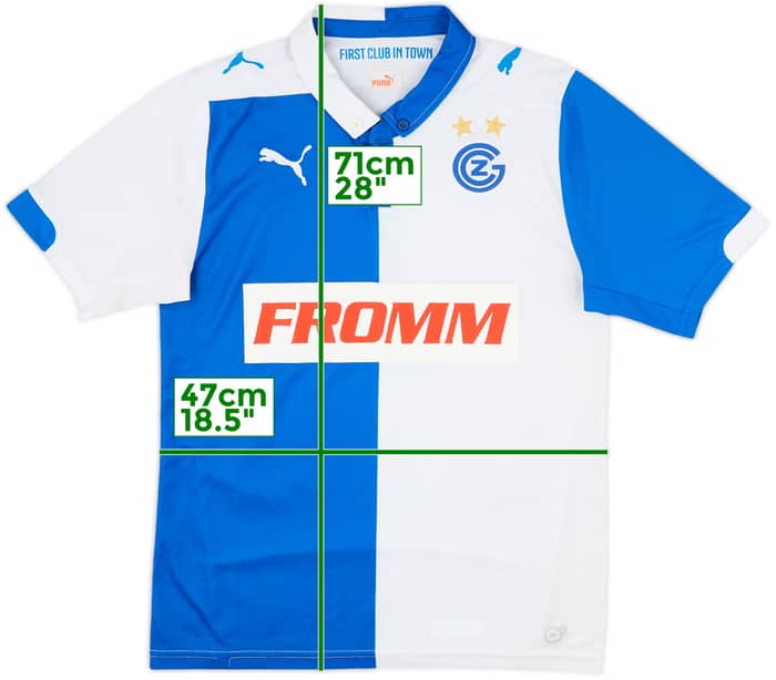 2014-15 Grasshoppers Home Shirt - 7/10 - (S)
