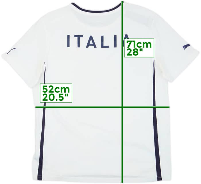 2012-13 Italy Puma Cotton Tee - 7/10 - (L)