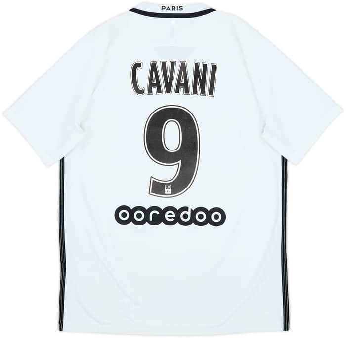 2016-17 Paris Saint-Germain Third Shirt Cavani #9 - 6/10 - (M)
