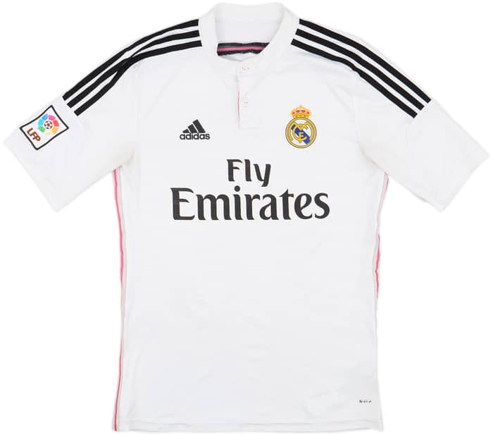2014-15 Real Madrid Home Shirt James #10 - 7/10 - (S)