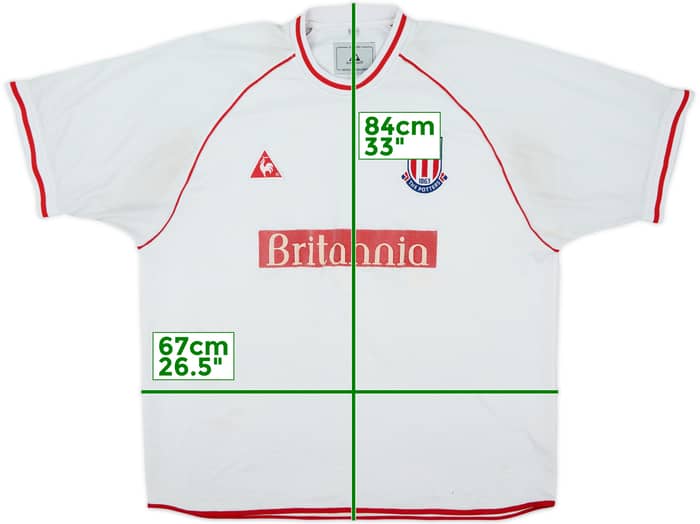 2002-03 Stoke City Away Shirt - 5/10 - (3XL)