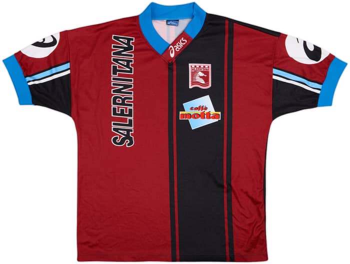 1996-97 Salernitana Asics Training Shirt - 9/10 - (XL)
