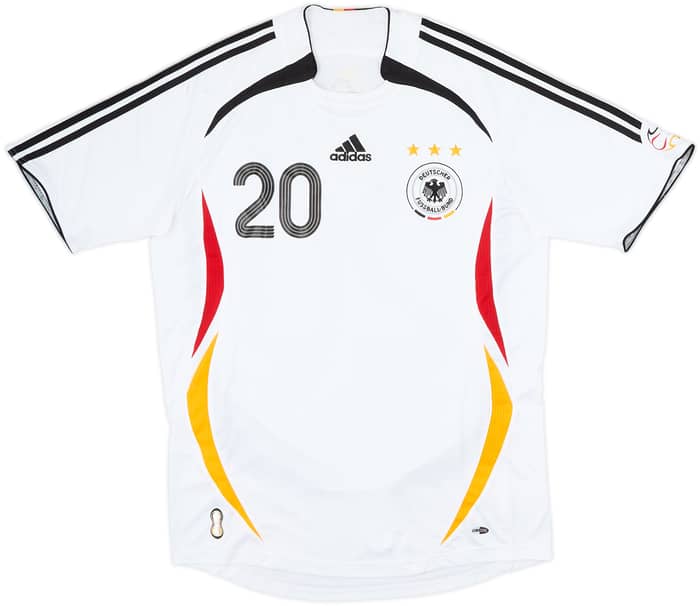 2005-07 Germany Home Shirt Podolski #20 - 6/10 - (M)