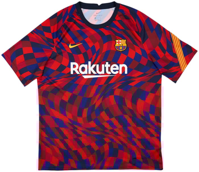2020-21 Barcelona Nike Training Shirt - 9/10 - (XL)