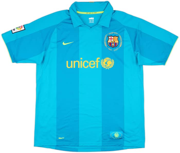 2007-09 Barcelona Away Shirt Ronaldinho #10 - 10/10 - (XL)